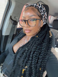 Hairweave Sleeve – Brown Leopard Print