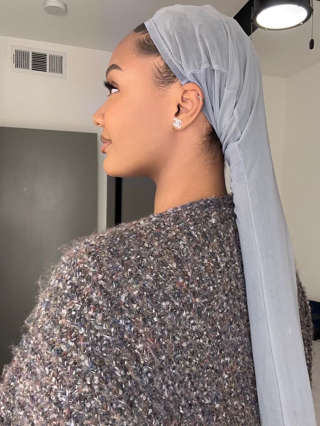 Hairweave Sleeve – Smokey Gray