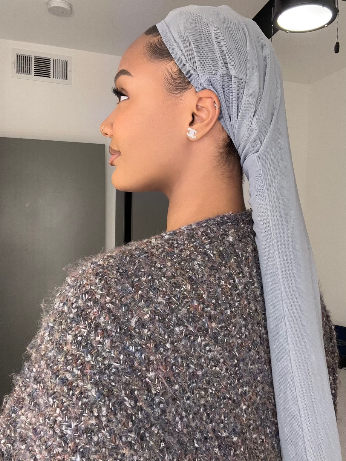 Hairweave Sleeve – Smokey Gray
