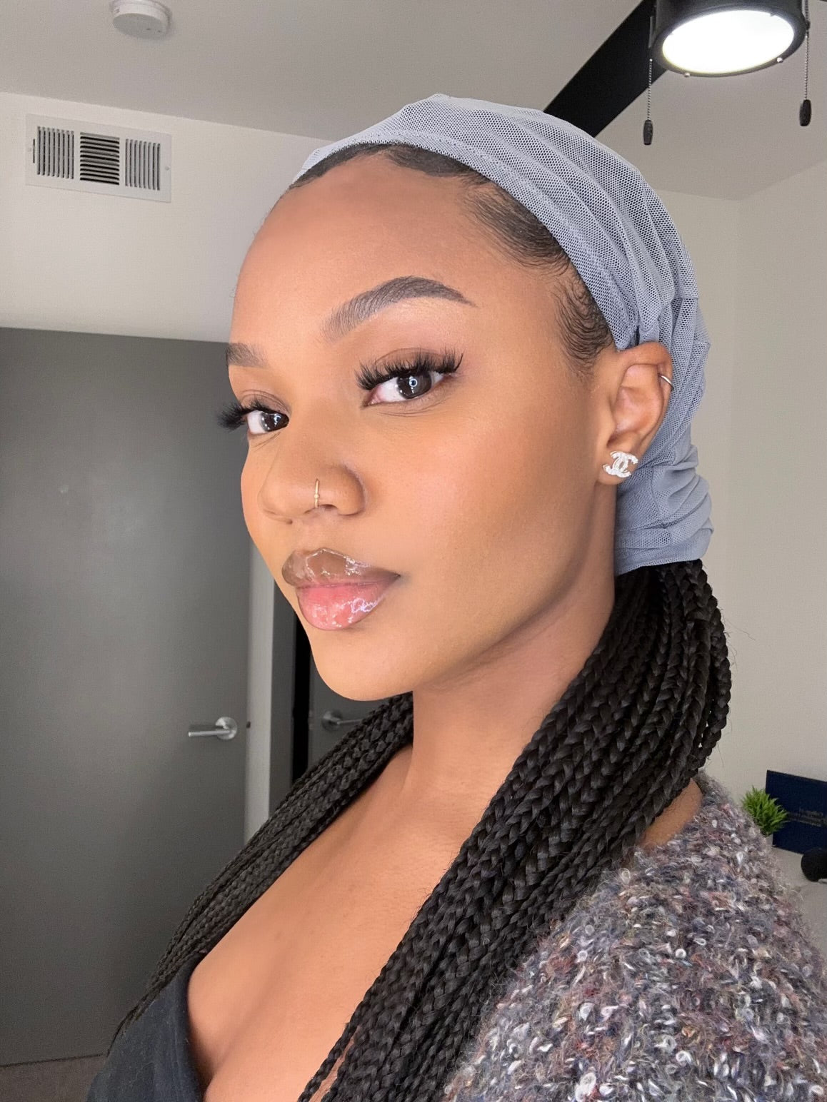 Hairweave Sleeve – Smokey Gray