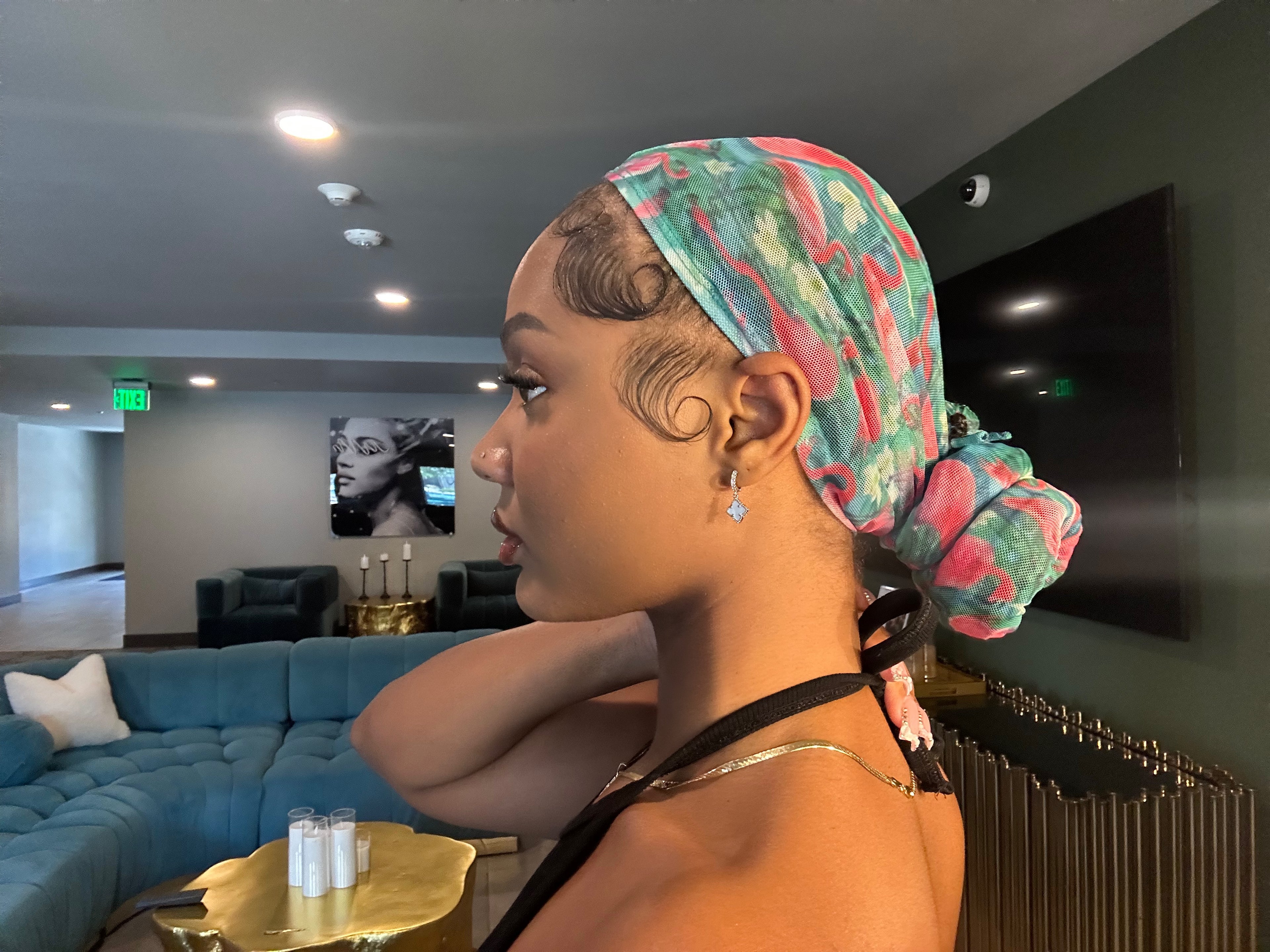 Hairweave Sleeve – Flamingo Lagoon