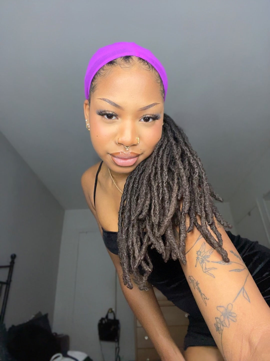 Hairweave Sleeve – Magenta Violet
