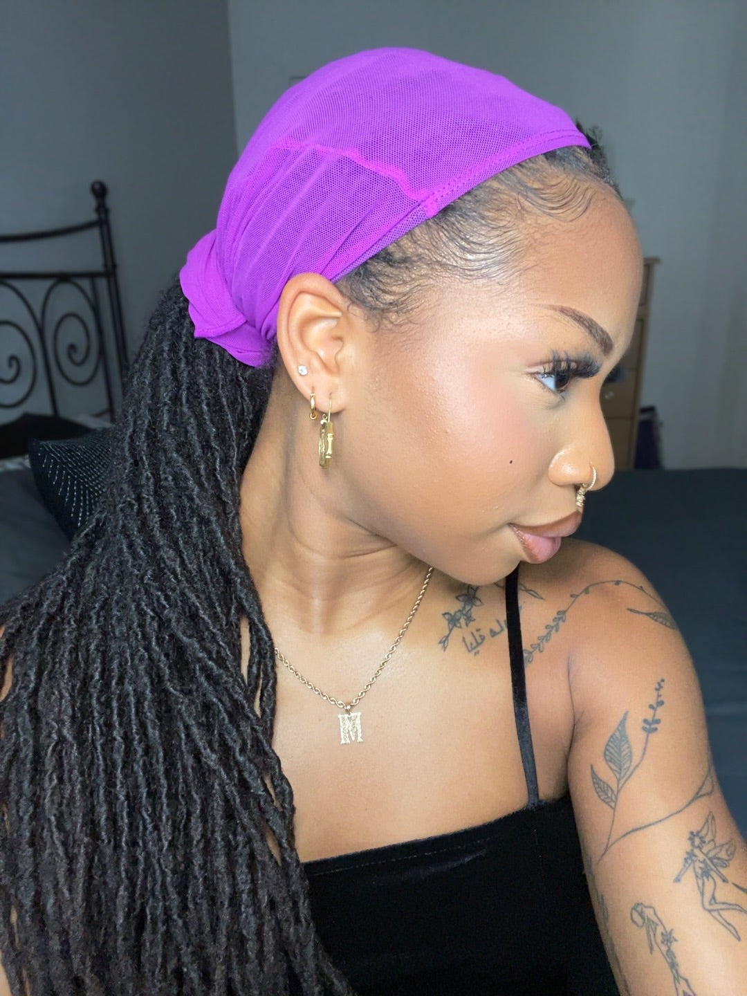 Hairweave Sleeve – Magenta Violet