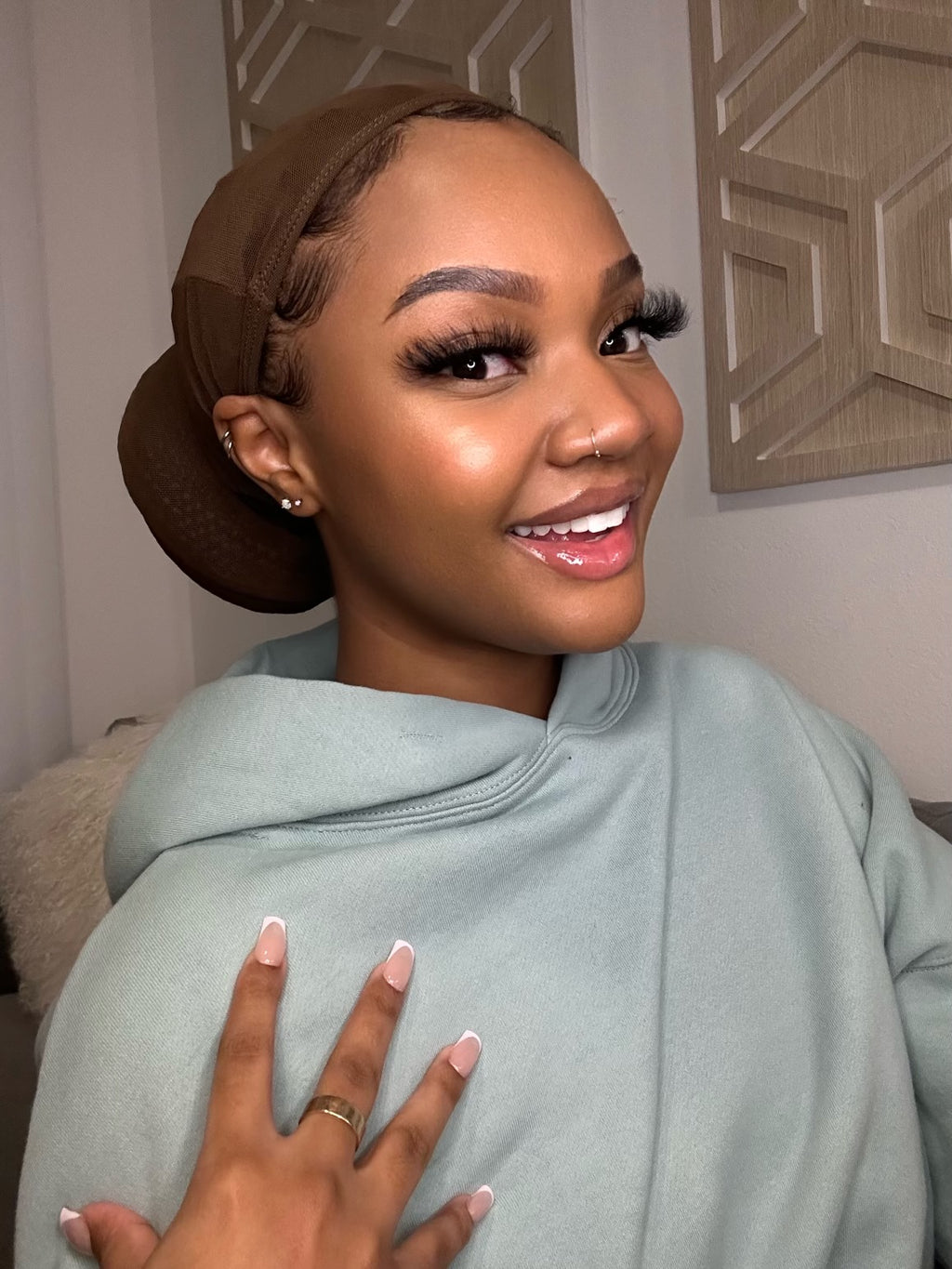 Hairweave Sleeve – Chocolate brown