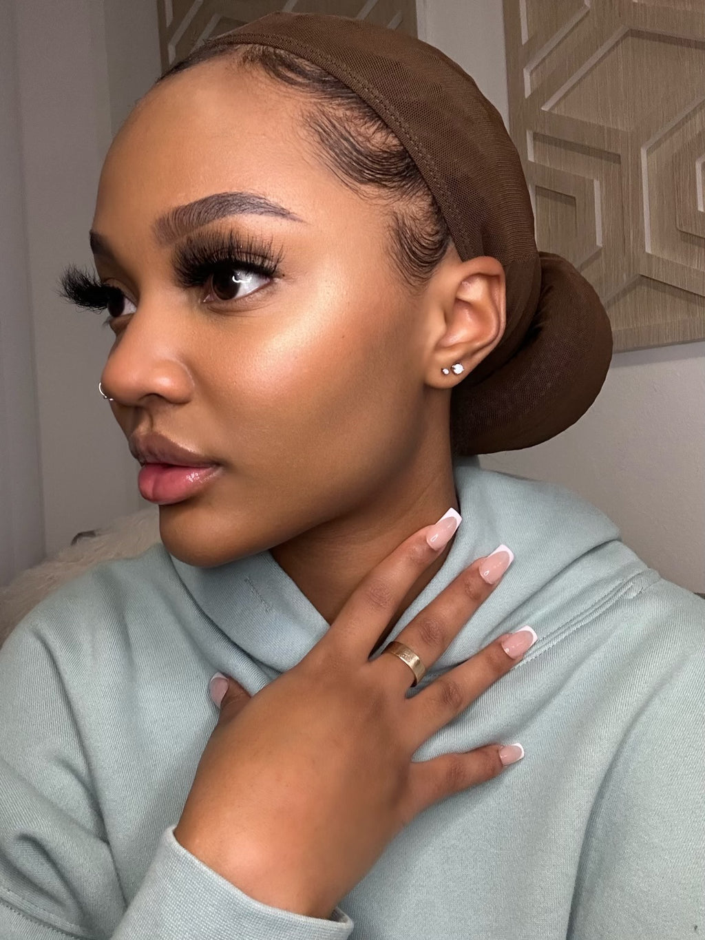 Hairweave Sleeve – Chocolate brown