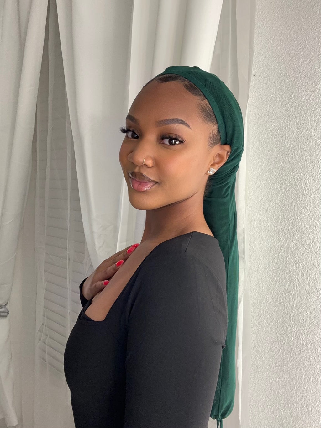 Hairweave Sleeve – Hunter Green