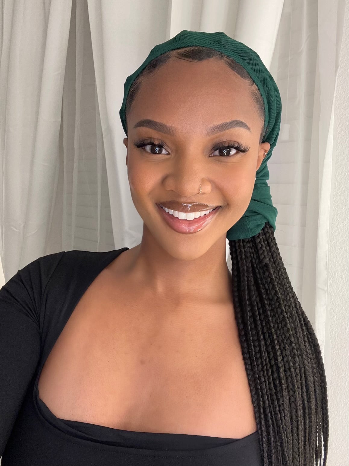 Hairweave Sleeve – Hunter Green