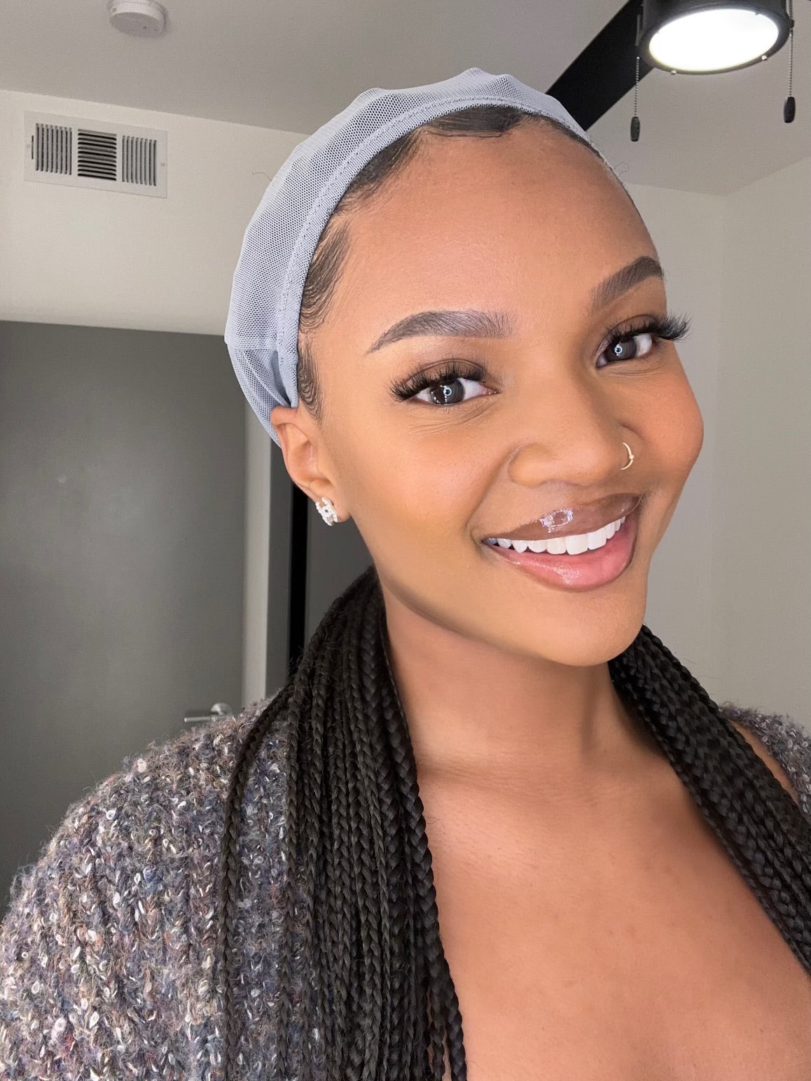Hairweave Sleeve – Smokey Gray