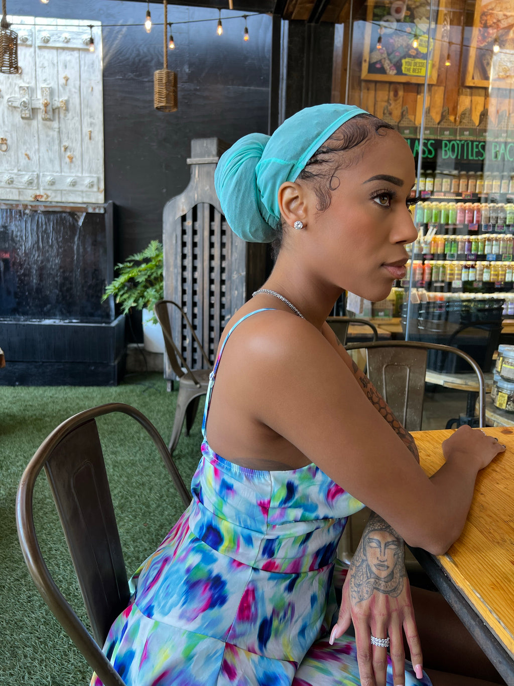 Hairweave Sleeve – Tiffany Blue