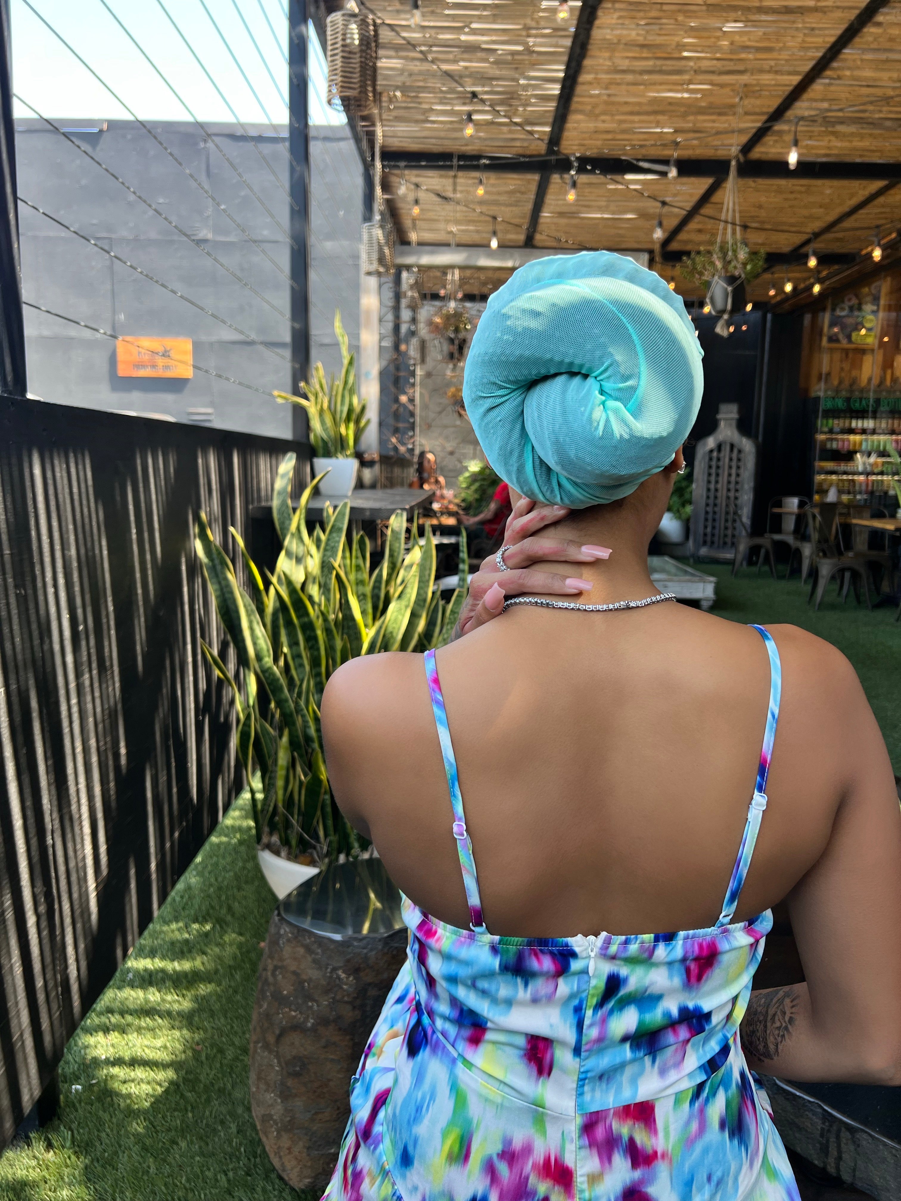 Hairweave Sleeve – Tiffany Blue