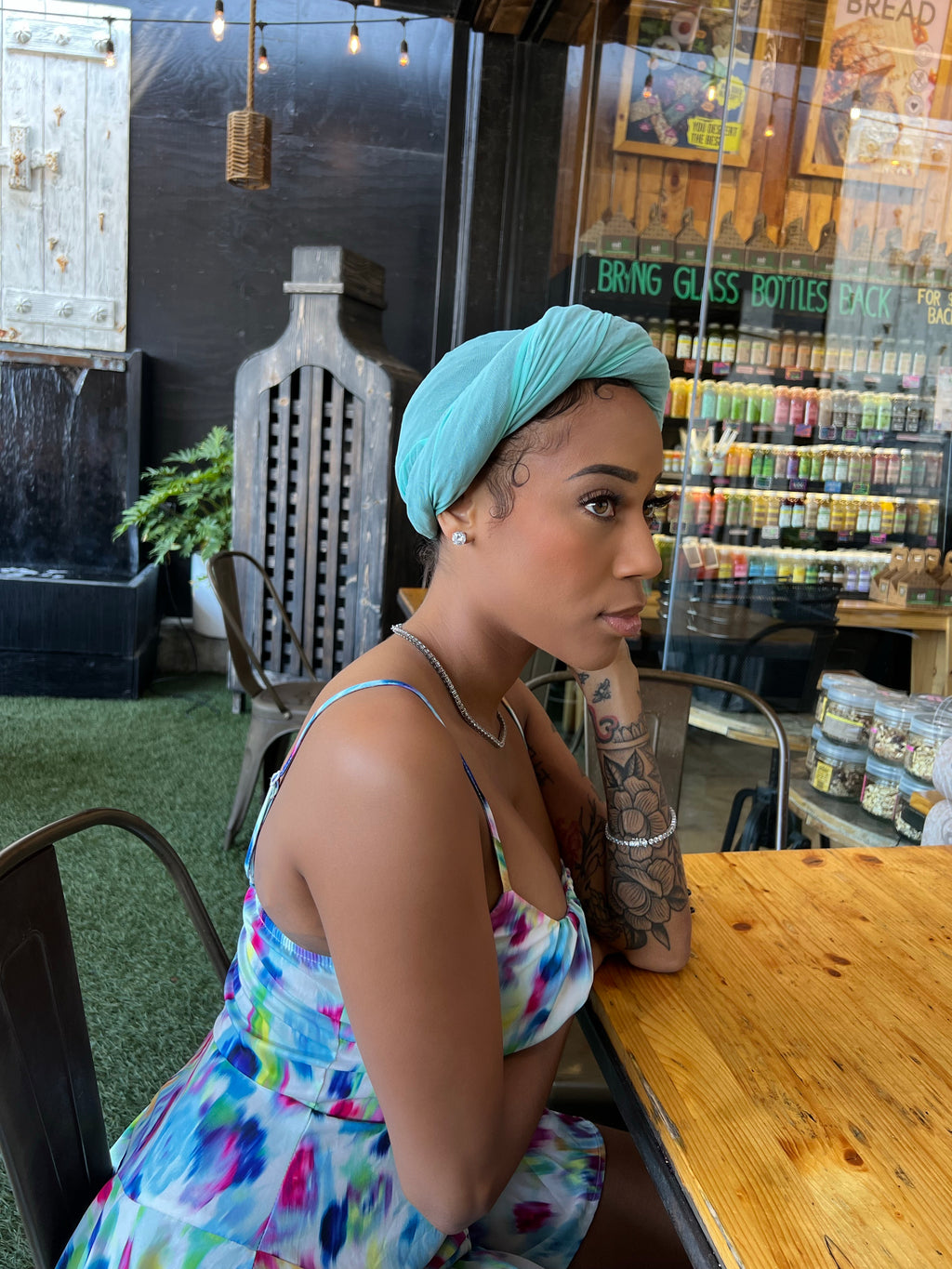 Hairweave Sleeve – Tiffany Blue