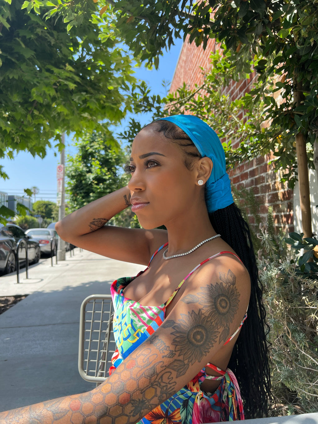 Hairweave Sleeve – Tropical Turquoise