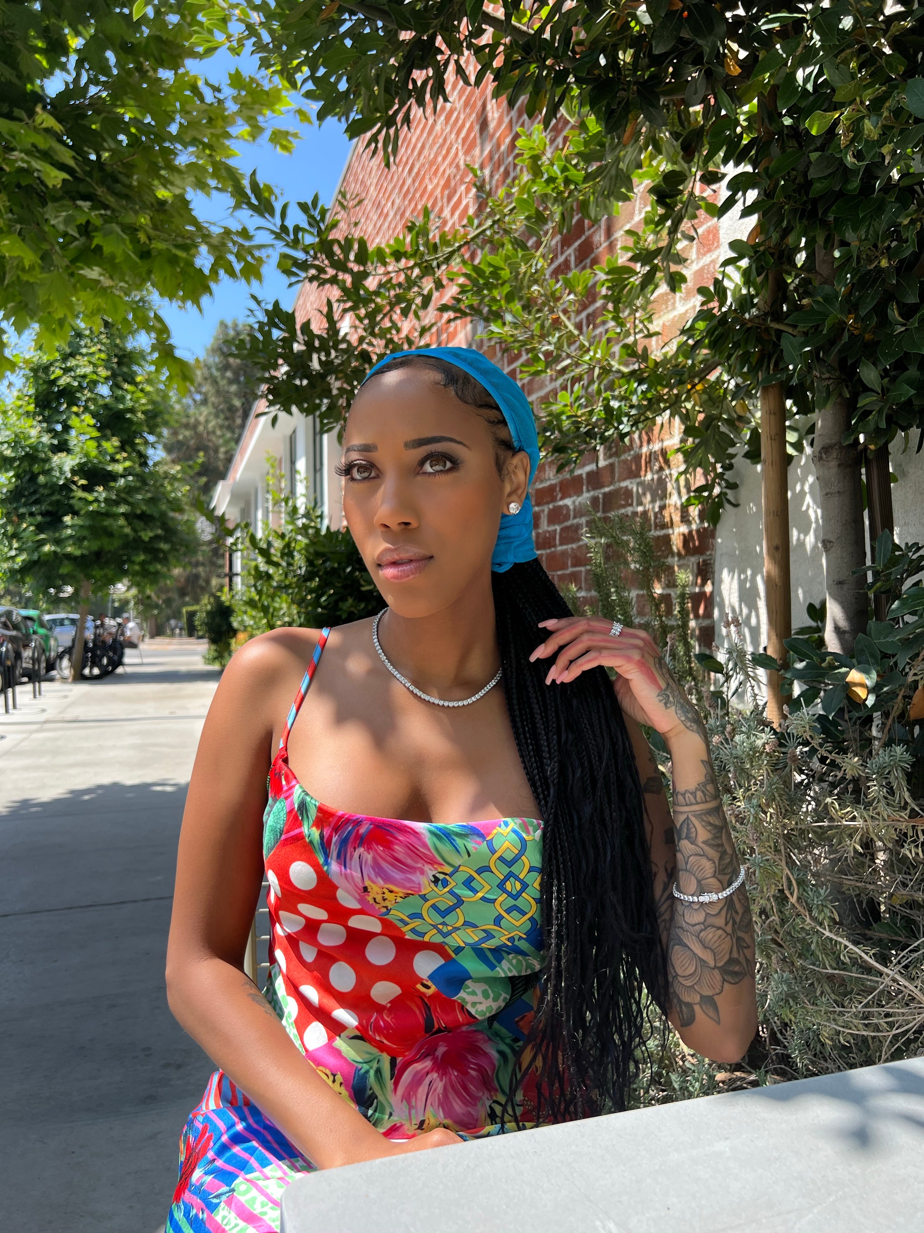 Hairweave Sleeve – Tropical Turquoise