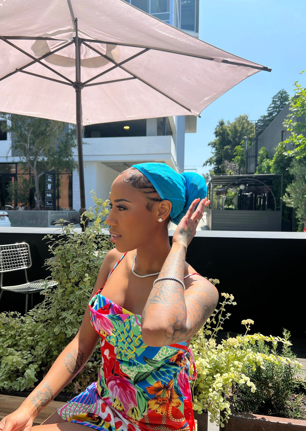 Hairweave Sleeve – Tropical Turquoise