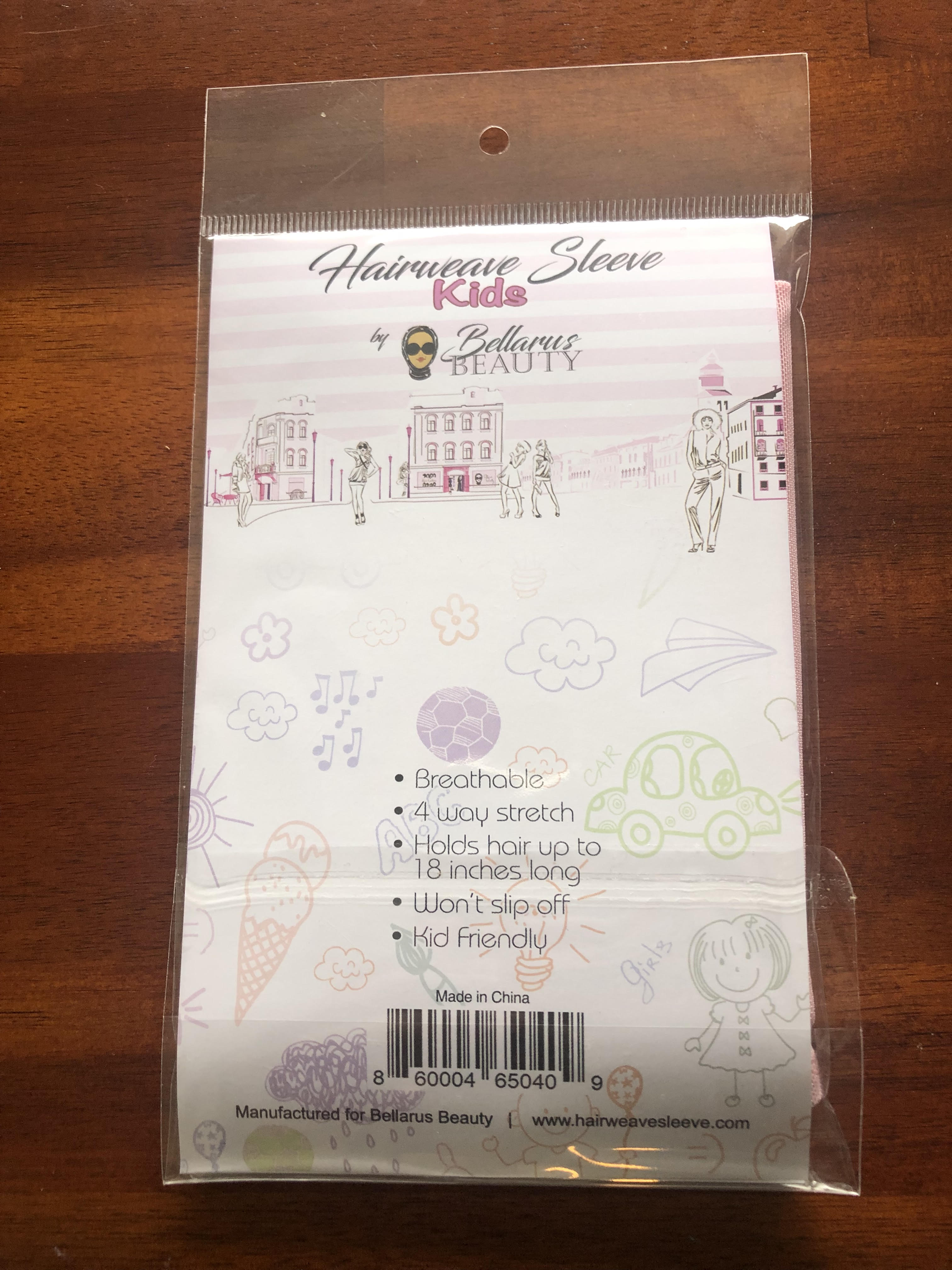 Hairweave Sleeve – Kids – Bestie Black