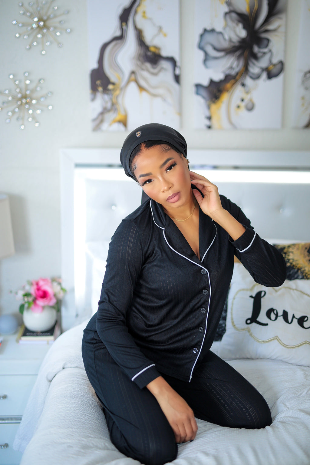 Hairweave Sleeve Satin – Black Sapphire | Sisterlocks, Microlocs & Long Hairstyles